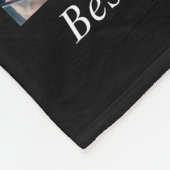 最高の友友引用文フォトコラージュカスタム フリースブランケット (角)