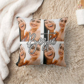 最高の友友bbfフォトコラージュ文字装飾用クッション クッション (ブランケット)