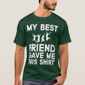 最高の友達がくれた最高のヒント レディース Tシャツ