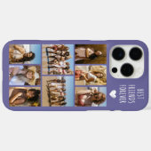 最高の友達だよ 8枚の写真 パープル Case-Mate iPhoneケース (裏面 (横))