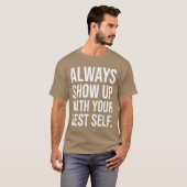 最高の友達と一緒にいつも登場 Tシャツ (正面フル)