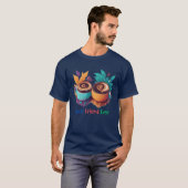 最高の友達はコーヒー レトロ Tシャツ (正面フル)
