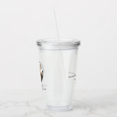 最高の友達へのプレゼント ベストフレンド BFF フォトメッセージ アクリルタンブラー (左)