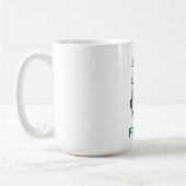 最高の友達フェイスマグ コーヒーマグカップ (左)