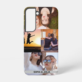 最高の友達フォーエバー コラージュ | かわいいカスタムSamsung Samsung Galaxy S22ケース