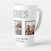 最高の友達ホワイトシルバーの別売り写真名 カフェラテマグ (右アングル)