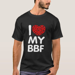 最高の友達大好き Tシャツ