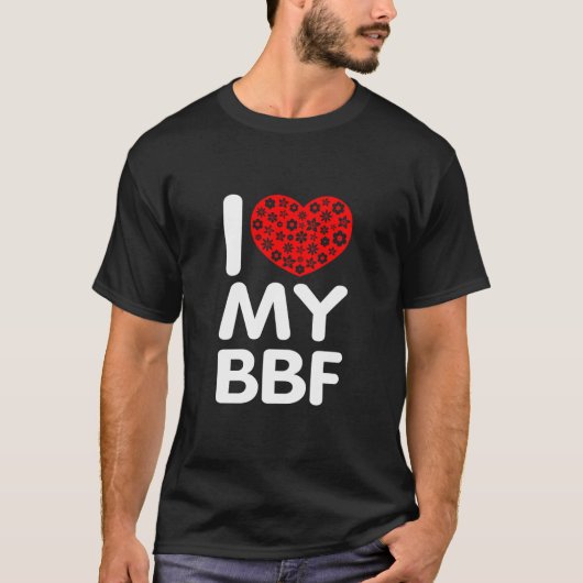 最高の友達大好き Tシャツ (正面)