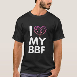 最高の友達大好き Tシャツ