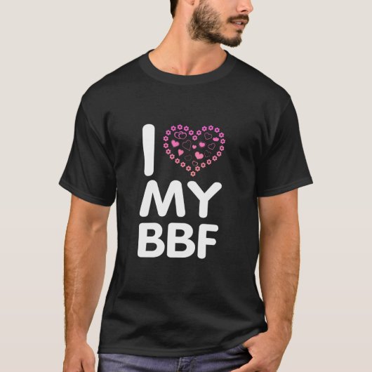 最高の友達大好き Tシャツ (正面)