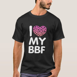 最高の友達大好き Tシャツ