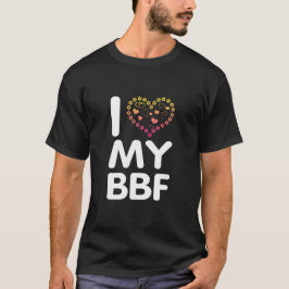 最高の友達大好き Tシャツ