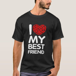 最高の友達大好き Tシャツ