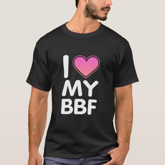 最高の友達大好き Tシャツ (正面)