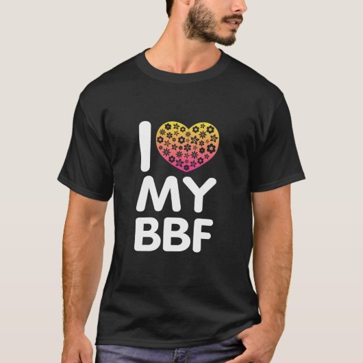 最高の友達大好き Tシャツ (正面)
