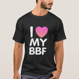 最高の友達大好き Tシャツ