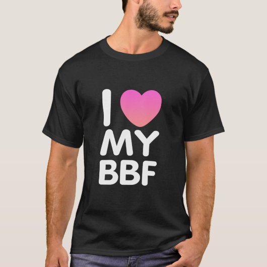 最高の友達大好き Tシャツ (正面)