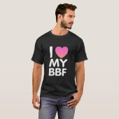 最高の友達大好き Tシャツ (正面フル)
