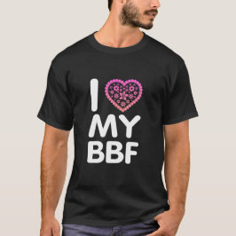 最高の友達大好き Tシャツ