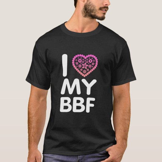 最高の友達大好き Tシャツ (正面)