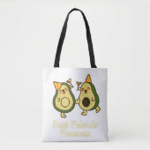 最高の友達 永遠 AVOCADO 友達の日 トートバッグ (正面)