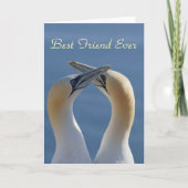 最高の友達 親友 フォト カード (正面)