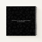 最高の友達 誕生日 クリスマス プレゼント BFF 写真 ノートブック (裏面)