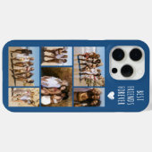 最高の友達 6枚の写真 ブルー Case-Mate iPhoneケース (裏面 (横))
