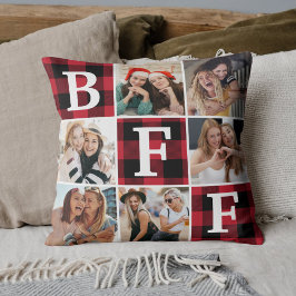 最高の友達 BFF フォトコラージュ 友情ギフト  クッション