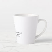 最高の友達 BFF 定義 おもしろ カフェラテマグ (右)