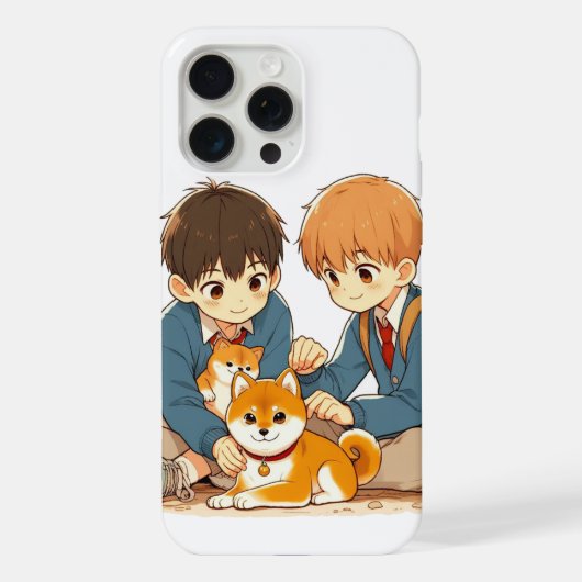 最高の友達 iPhoneケース (裏面)