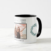 最高の友達eucalyptus greenery写真名scriptus マグカップ (正面右)