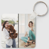 最高の友達Forever写真コラージュカスタム- 5 – 写真 キーホルダー (裏面)