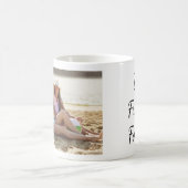 最高の友達Forever写真 コーヒーマグカップ (中央)