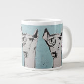 最高の友 ジャンボコーヒーマグカップ (正面右)