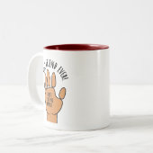 最高の友 ツートーンマグカップ (正面左)