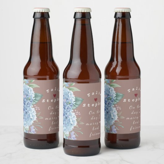 最高の友 ビールラベル (ボトル)
