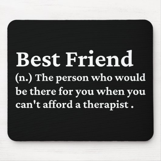 最高の友 マウスパッド (正面)