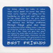 最高の友 マウスパッド (正面)