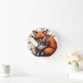 最高の友 ラウンド壁時計 (ホーム)