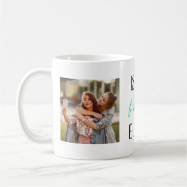 最高の友 |正方形の写真コーヒーマグ コーヒーマグカップ