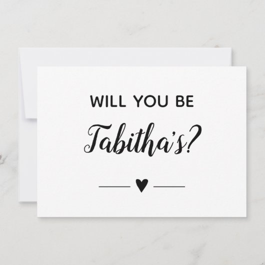 最高の叔母が神母に昇格 招待状 (裏面)