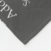 最高の叔母の定義おもしろいグレー フリースブランケット (角)