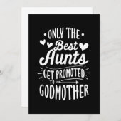 最高の叔母は神母に昇格する 招待状 (正面/裏面)