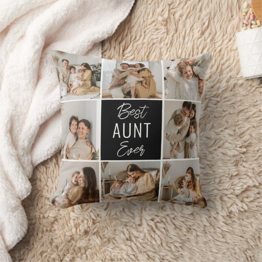 最高の叔母エバカスタム装飾用クッション クッション (ブランケット)