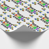 最高の叔母エバーラッピング紙 ラッピングペーパー (角)