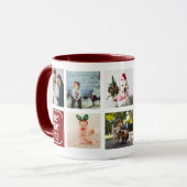 最高の叔母エバー8カスタムの写真 マグカップ (正面左)