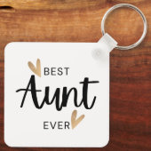 最高の叔母 キーホルダー (裏面)