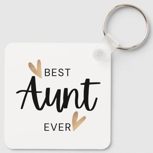 最高の叔母 キーホルダー (裏面)