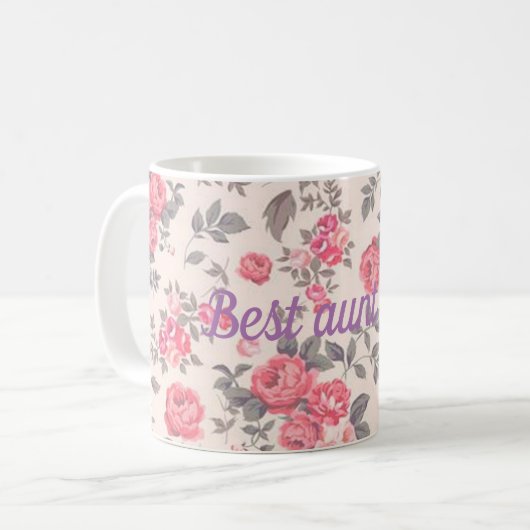 最高の叔母 コーヒーマグカップ (正面左)